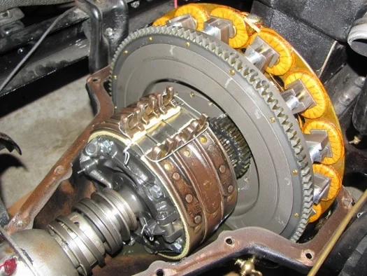 Damaged or worn transmission bands