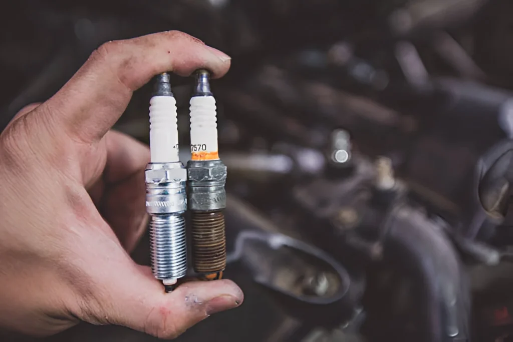 Spark plugs With 7 Warning Signs