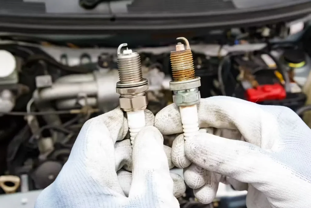 Replace the spark plugs