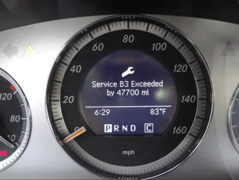 What is Mercedes B3 Service?