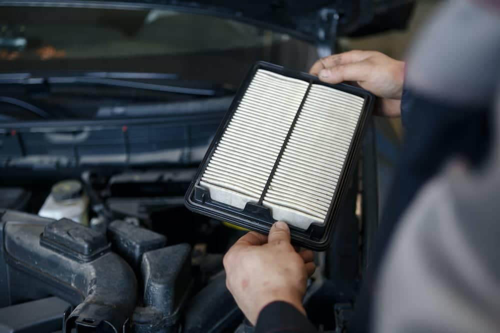 Replace the air filter